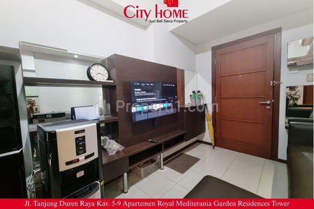 For Rent Apartment Royal Mediterania Garden Residences - 2 BR Full Furnished