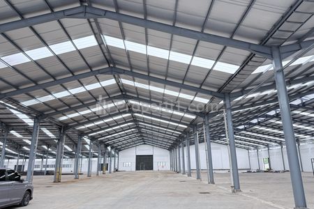 Dijual Gudang atau Pabrik Bisa Container di Klari Karawang Timur