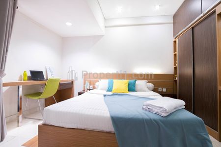 Sewa Apartemen Tipe Studio Murah Jakarta Selatan Dekat Sudirman, Istora Senayan, SCBD, WTC, Karet - Apartemen Tamansari Sudirman Full Furnished