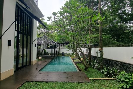 For Rent Modern Minimalis House, 5+1 BR with Pool in Compound - Pejaten Barat, Jakarta Selatan