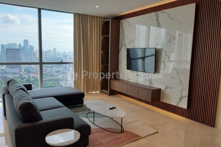 For Rent Apartment Casa Domaine Type 3 BR Size 149m2 Furnished – Strategic Location in Central Jakarta (Shangri-La Hotel Area)