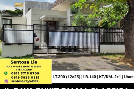 Dijual Rumah Komersial Citraland 300 m2 - Nol Jalan Raya Bukit Palma Classica - Cocok Buat Segala Usaha Dekat Indomart, Gate Northwest City Surabaya