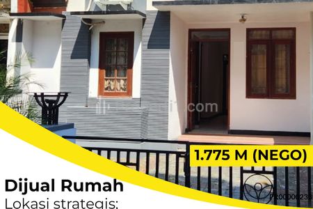 Rumah Dijual di Alam Hijau Citraland Sambikerep Surabaya Barat Cocok Investasi dan Disewakan
