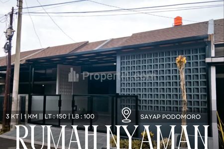 Dijual Rumah Baru Renovasi Nyaman di Sayap Podomoro