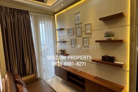 Sewa Murah Apartemen Menteng Park 2 BR Luas 58 m2 Design Interior Full Furnished || Pesah 0878-8881-8271
