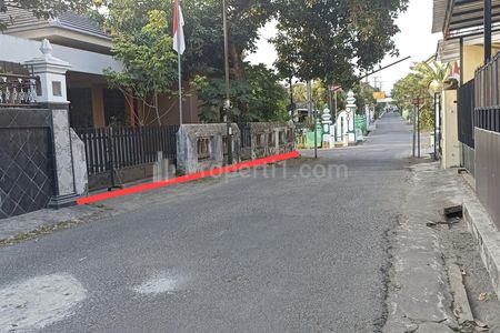 Jual Tanah Murah Strategis Bonus Bangunan Seputar Jurugsari Jl. Kaliurang km 7 Yogyakarta Dekat UGM, AL AZHAR, PAKUWON