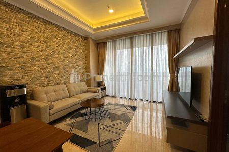For Rent Apartment District 8 Senopati - 1BR Fully Furnished, Luxury Living