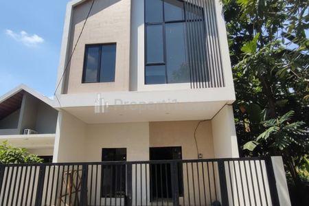 Dijual Rumah Baru Model Scandinavian Dekat Pintu Toll Pamulang Ciputat Tangerang Selatan