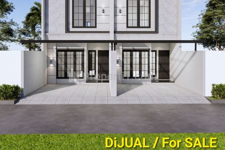 Dijual Rumah Baru Modern Minimalis 2 Lantai di Wisma Mukti, Klampis Semolo Barat, Sukolilo, Surabaya Timur - Ready 2 Unit