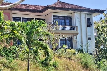 Jual Cepat Tanah Berikut Bangunan Villa 2 Lantai Full Furnished View Laut di Bali, Nusa Dua, Benoa, Komplek Taman Mumbul, Jln Taman Kebo Iwa