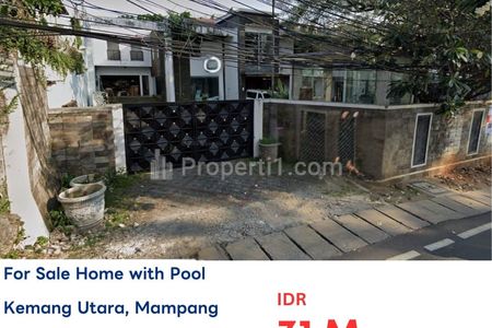 Dijual Lelang Rumah Kemang Utara, Jakarta Selatan