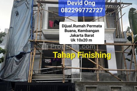 Dijual Rumah Permata Buana BRAND NEW, Ukuran 10x20 m di Kembangan, Jakarta Barat