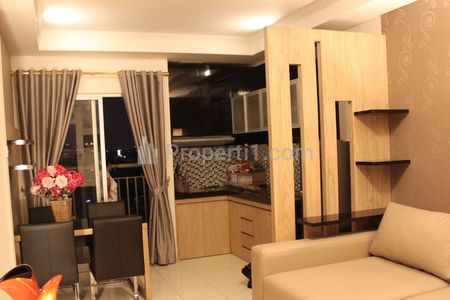 Disewakan Apartemen Mediterania Garden Residence 2 Tipe 3+1 Bedrooms 70 sqm Furnished Terawat di Tanjung Duren Jakarta Barat