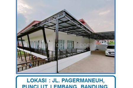 Jual Cepat Harga Spesial Rumah Vila/Resort 2 Lantai di Pagermaneuh, Pagerwangi, Punclut, Lembang, Bandung