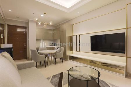 Disewakan Apartemen Mewah 1BR Furnish di District 8 Senopati, High Floor & Good View