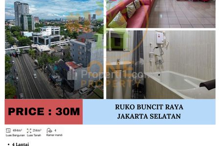 Dijual Ruko di Buncit Raya, Warung Buncit - Jakarta Selatan