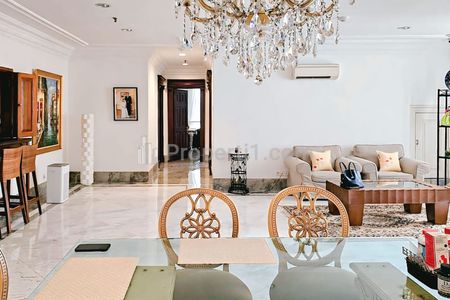 Dijual Apartemen 3BR Furnished di Permata Hijau Low Floor