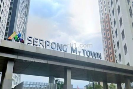 Jual Cepat Apartemen M Town Residence Tipe 2BR Luas 46 m2 di Gading Serpong Tangerang