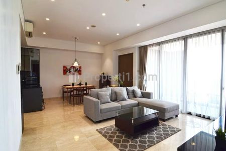 For Rent Luxurious Apartment at 1Park Avenue Strategic Location in South Jakarta - 2+1BR Full Modern Furnished
