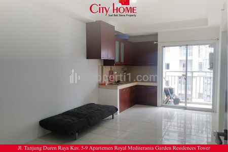 For Rent Apartment Mediterania Garden Residences 2 - Tipe 3 BR Unfurnished