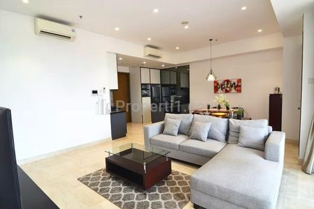 For Rent Luxurious Apartment at 1Park Avenue Strategic Location in South Jakarta - 2+1BR Full Modern Furnished