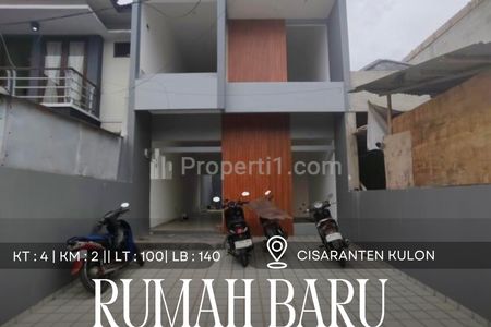 DIJUAL RUMAH BARU ON PROGRESS DI CISARANTEN KULON