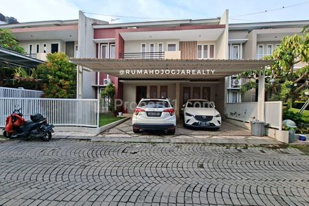 Jual Rumah Modern Minimalis Tanah Luas di Perumahan Timoho Yogyakarta
