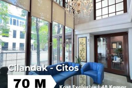 Dijual Kost Eksklusif 48 Kamar di Cilandak Citos Jakarta Selatan