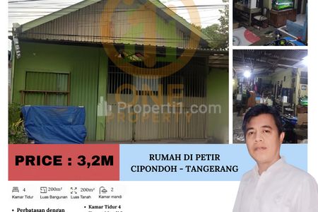 Dijual Rumah di Petir, Cipondoh, Tangerang
