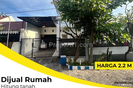 Dijual Rumah Hitung Tanah Rungkut Mejoyo Selatan Surabaya