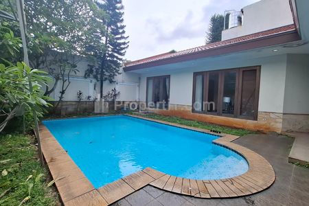 Dijual Rumah Ada Kolam Renang di Kemang Timur Jakarta Selatan