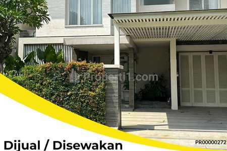Dijual / Disewakan Rumah Raffles Garden, Citraland, Surabaya Barat