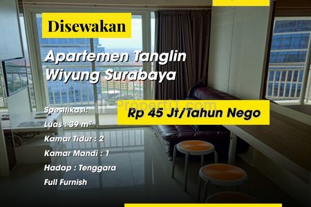 Disewakan Apartemen Tanglin Wiyung Surabaya Selatan