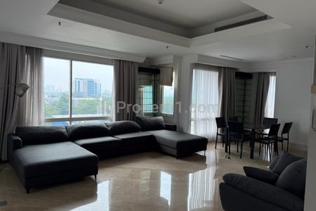 Sewa Apartemen SCBD Suites 2BR Full Furnish Siap Huni di Jakarta Selatan