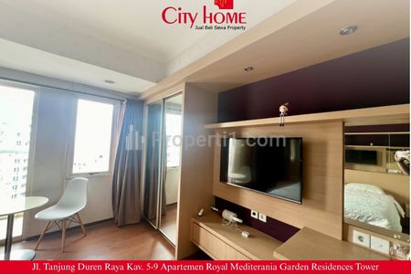 Jual Apartemen Royal Mediterania Garden Residences - Studio Full Furnished
