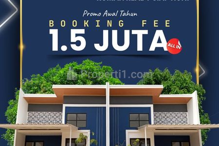Jual Rumah Ready Stok di Sentul DP 0% Harga 500 Jutaan