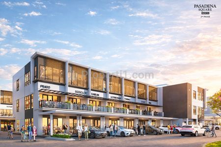 DIPASARKAN PASADENA SQUARE NORTH 2 – STUDIO LOFT MAIN BOULEVARD, VISIBILITAS TERTINGGI!