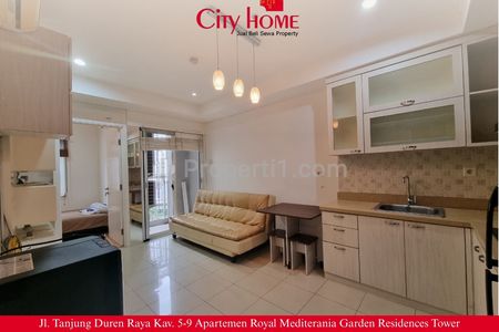 For Rent Apartemen Royal Mediterania Garden Residences - 2 BR Full Furnished