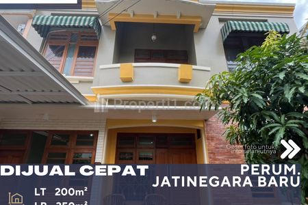 Dijual Rumah Lama Terawat Dalam Perumahan Jatinegara Baru Lingkungan Tenang Aman Nyaman