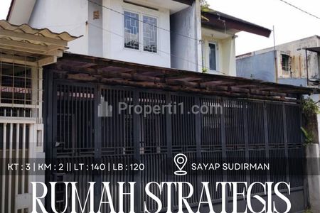 DIJUAL RUMAH STRATEGIS DI SAYAP SUDIRMAN BANDUNG
