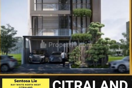 Dijual Rumah Baru South Emerald Mansion Citraland Surabaya - Private Lift, Smart Home, Semi Furniture, Facade Marmer, Grohe Sanitary