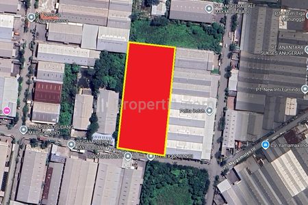 Jual Tanah Margomulyo Permai Seluas 1 ha di Poros Bagian Depan Surabaya Barat