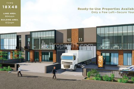 Dijual Gudang Baru di Kawasan Pergudangan Blessindo Jalan Raya H Tabri Tangerang