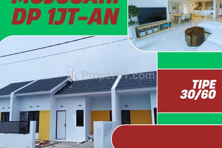 Dijual Murah Rumah Subsidi DP 1 Jutaan Dekat RSUD Mojosari Mojokerto