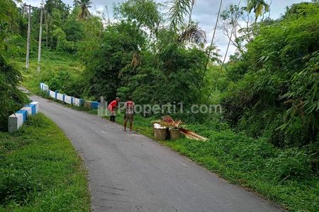 Jual Tanah Pinggir Sungai & Jalan Aspal Bandar Baru Sibolangit