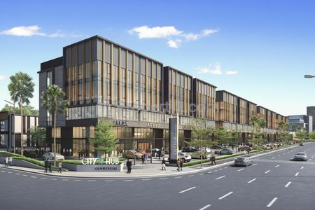 Dipasarkan Ruko Premium City Hub - The Future Business Hub, 3-5 Lantai di Summarecon Serpong Tangerang 
