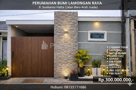 Dijual Rumah di Jln. Soekarno Hatta, Lamongan 