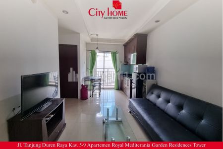 Sewa Apartemen Mediterania Garden Residences 2 Tipe 2BR FURNISHED