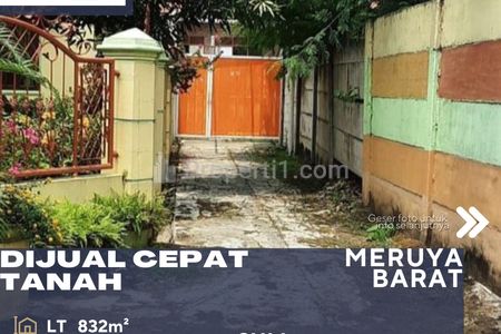 Dijual Tanah Kosong Siap Bangun Prime Residence Area di Bawah Harga Pasaran di Meruya Jakarta Barat