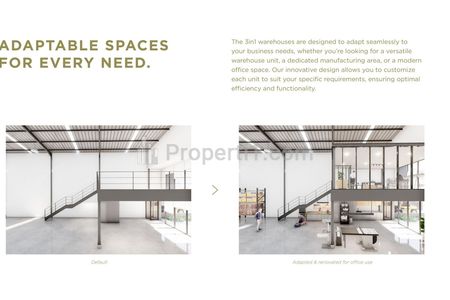 Disewakan Gudang Baru Legok Blessindo Industrial Estate